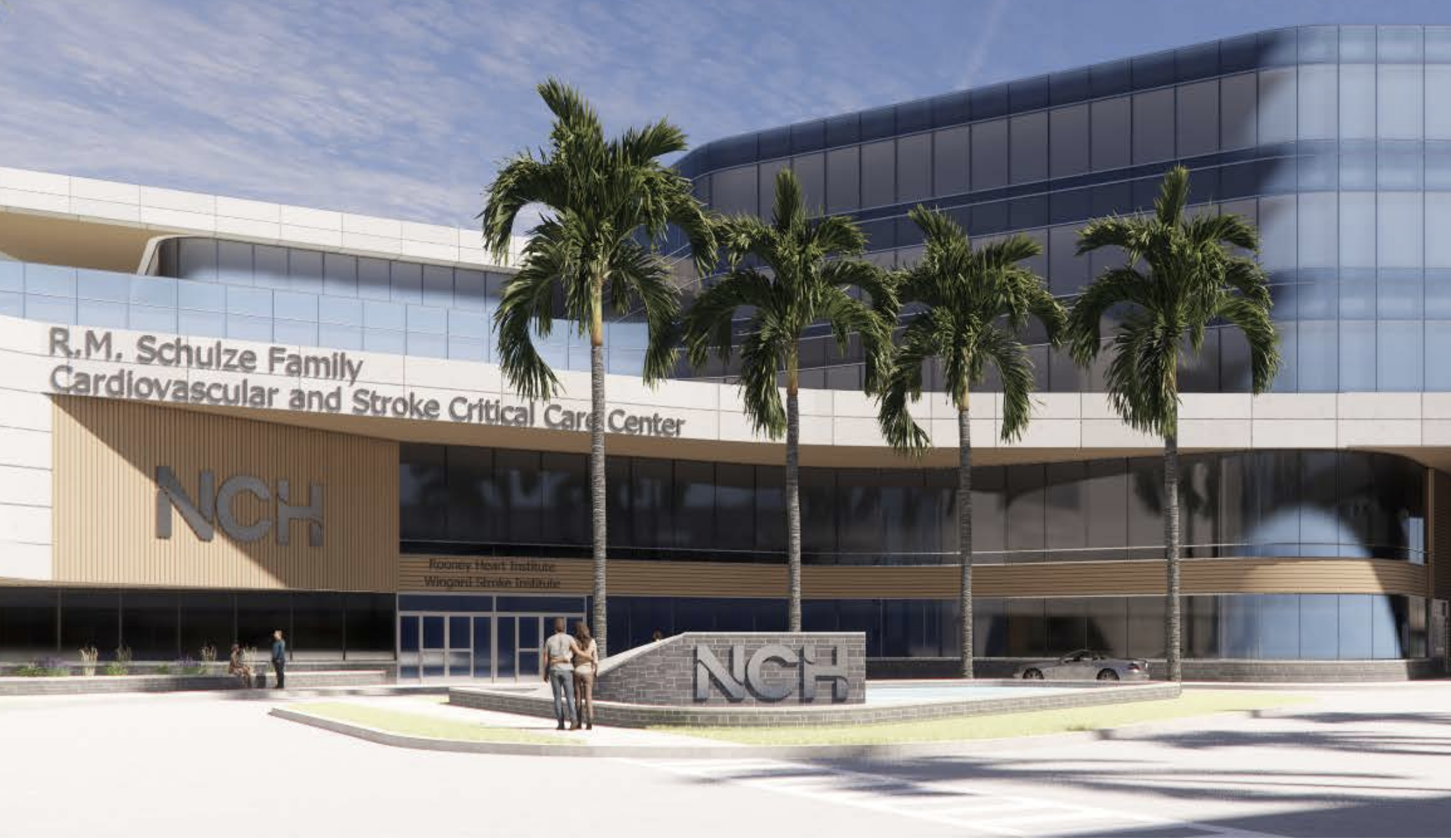 Naples Community Hospital R.M. Schulze Family Cardiovascular and Stroke Critical Care Center rendering